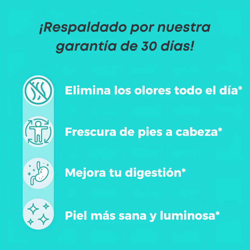 DEOS - Capsulas para eliminar malos olores corporales