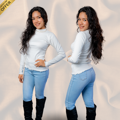 Tripack Cafarenas Princesa: Abriga con estilo, realza y combinan con todo