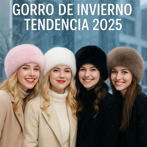 GORRO DE INVIERNO TENDENCIA 2025 - OFERTA EXCLUSIVA 50% DE DESCUENTO 😱